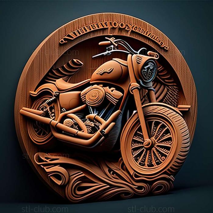 3D мадэль Harley Davidson SuperLow 1200T (STL)